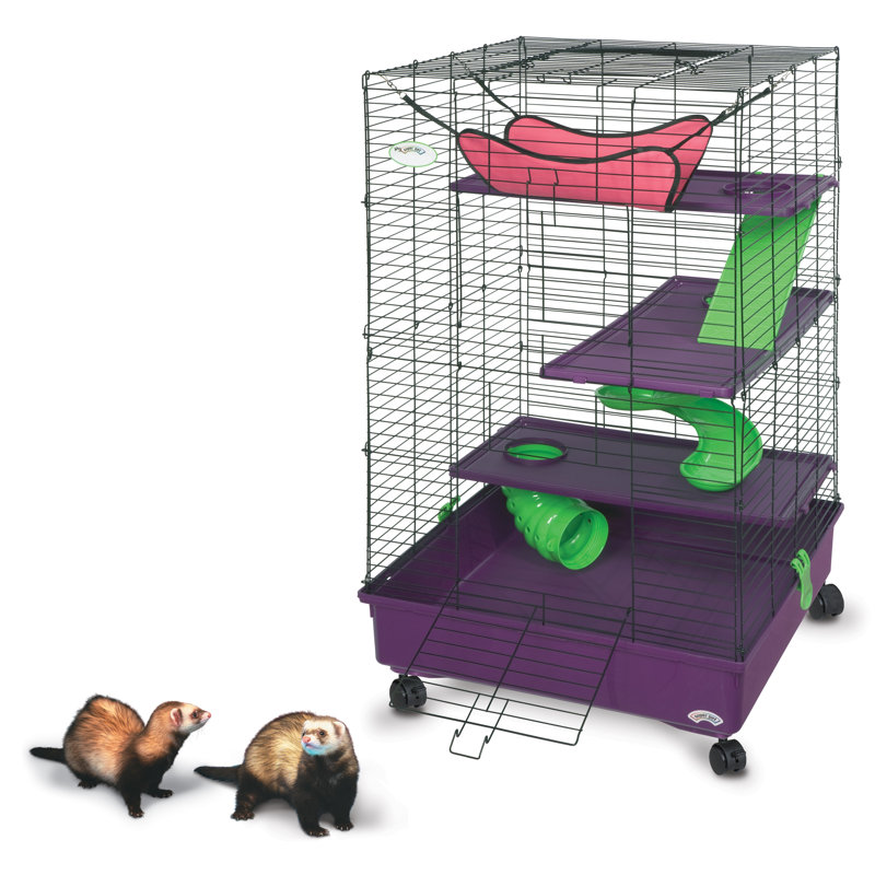 Super Pet 2' My First Deluxe Multi Floor Small Animal Cage with Stand